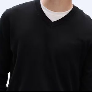 Gap xxl black v neck sweater